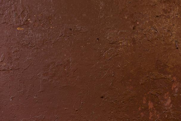 Oude rode verf met witte scheuren textuur - Foto, afbeelding