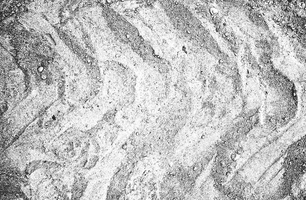 Φόντο μαύρο και άσπρο. Ίχνη αυτοκινήτου στην υφή άμμου. Διανυσματικό EPS8. - Διάνυσμα, εικόνα