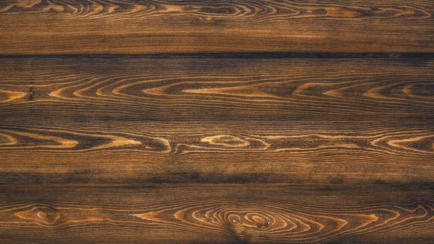 Natural toned wooden planks of larch . Abstract texture background, blank pattern - Фото, изображение