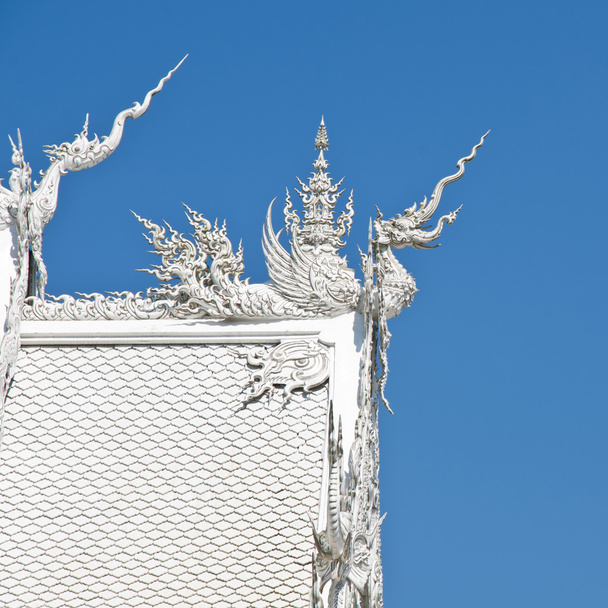 wat rong khun, chiang rai, Tayland Tayland tapınak adıdır - Fotoğraf, Görsel