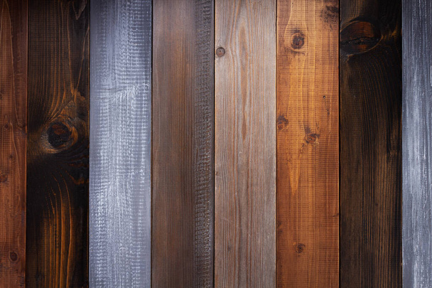wooden plank wall or table board as background texture - Photo, Image