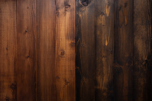 brown wooden plank board background as texture surface - Φωτογραφία, εικόνα