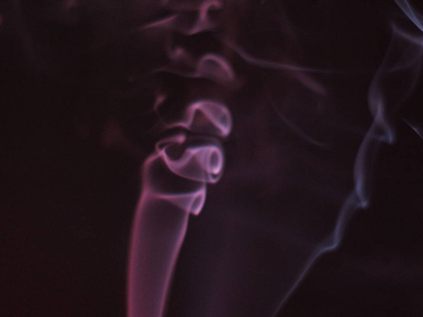 humo incienso meditación abstracto fondo espiritual fondo ritual aroma - Foto, Imagen