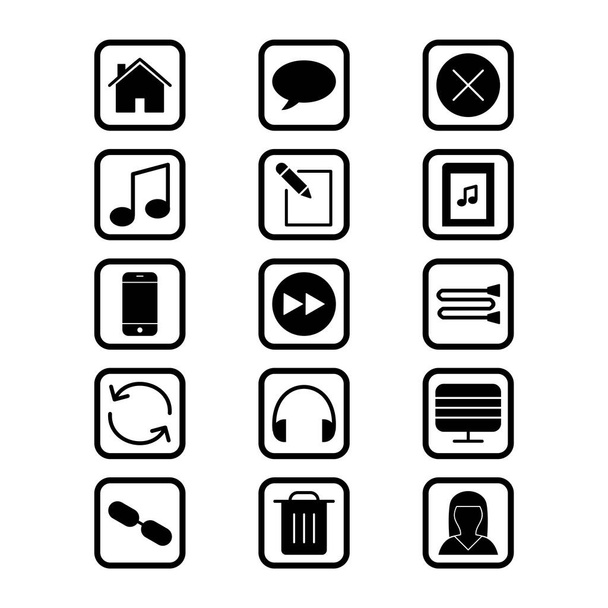 Conjunto de iconos multimedia para uso personal y comercial
... - Vector, imagen
