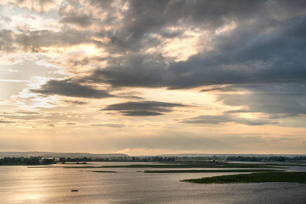 Pohled na řeku Volhu - Fotografie, Obrázek