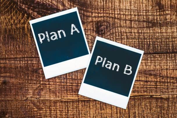 Plan A or Plan B - Photo, Image
