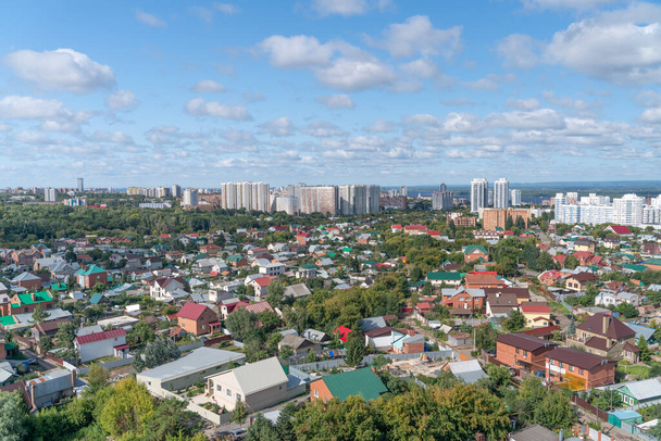 Der Blick auf die Stadt Samara - Foto, Bild