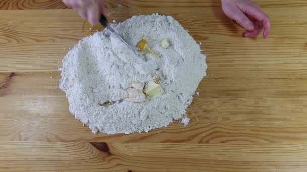 Preparation delicious cookie. - Footage, Video