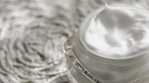 Pot de crème hydratante pour le visage, soins de la peau de luxe et cosmétiques
 - Séquence, vidéo