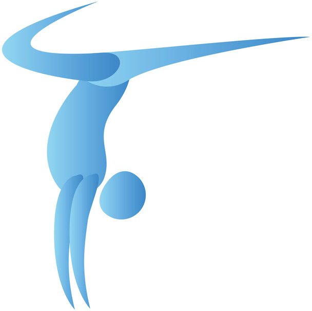 Gymnastics Sports - Vector, Image
