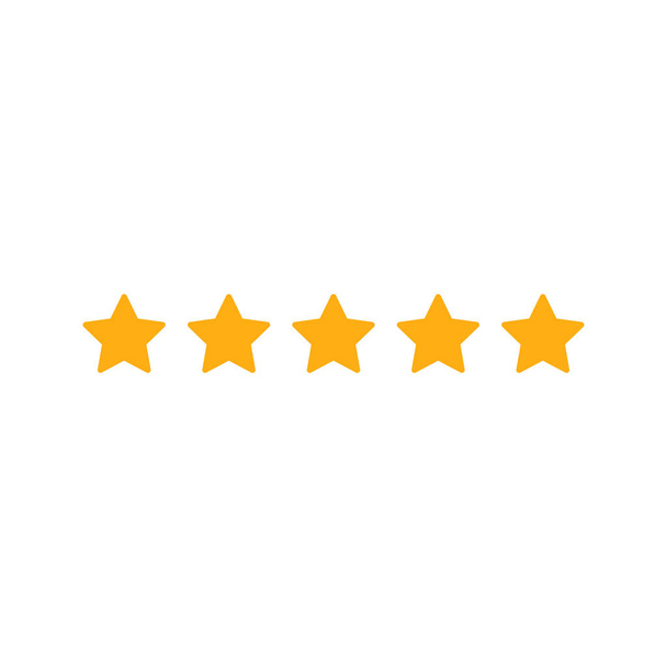 5 stelle valutazione, icona di riferimento del cliente, 5 stelle cliparts
 - Vettoriali, immagini