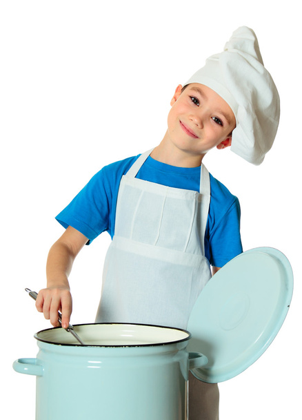 Cook boy - Foto, afbeelding