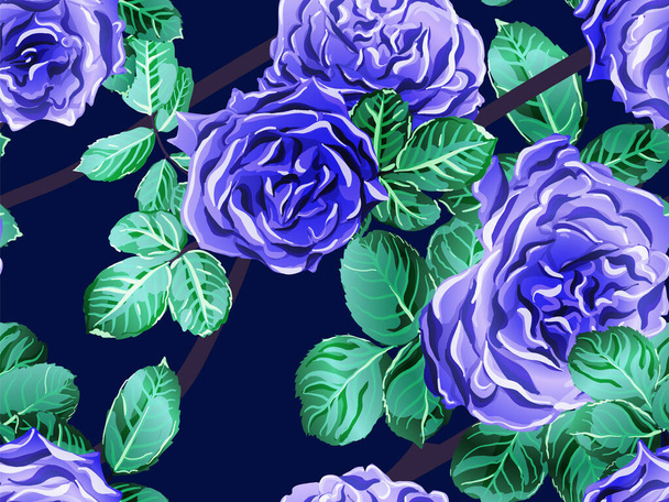 Vector Rose Background. - Vector, Imagen