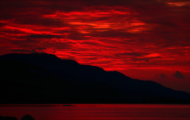 Red Lava Sky - Photo, Image