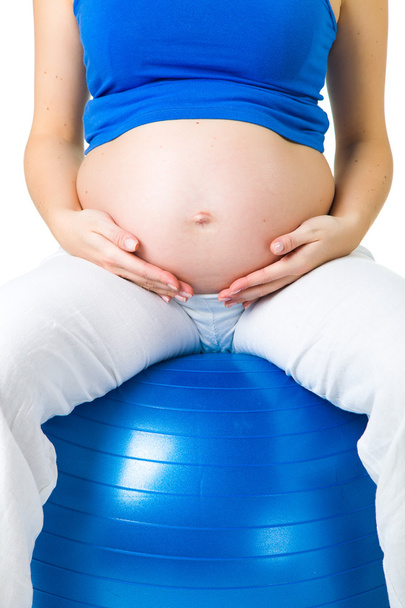 Beauty pregnant woman Pregnant woman - Fotografie, Obrázek