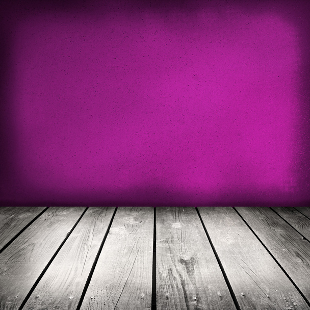 vieux mur en bois peint violet
 - Photo, image