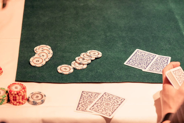 Εικόνα του Texas Holdem (πόκερ) - Φωτογραφία, εικόνα
