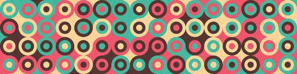 seamless pattern with colorful dots universal art background design illustration - Vetor, Imagem