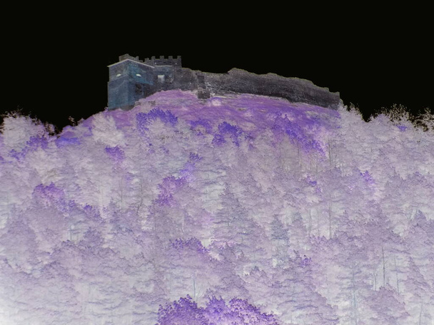  Veduta generale della collina del castello - Foto, immagini