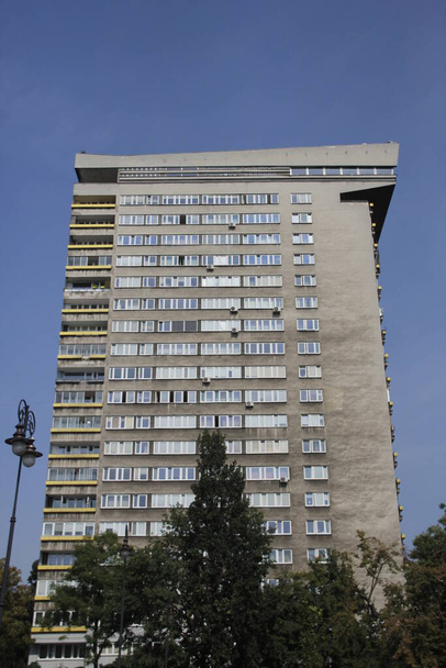 Urbanistyka w centrum Warszawy - Zdjęcie, obraz