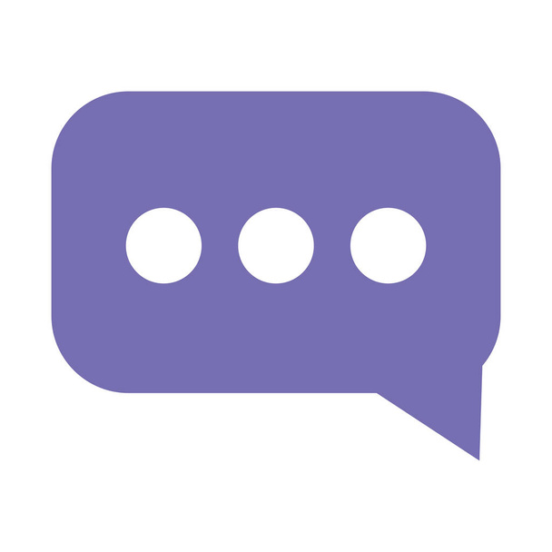 ομιλία sms επικοινωνία μήνυμα απομονωμένο σχεδιασμό εικονίδιο - Διάνυσμα, εικόνα