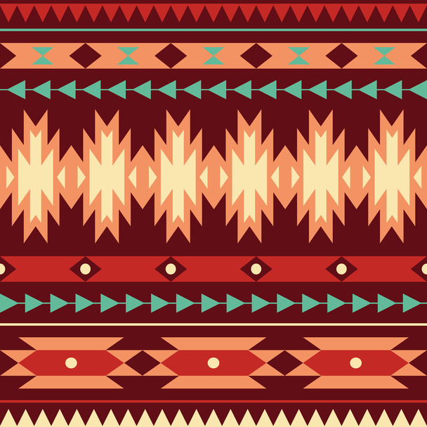 Vector patrón étnico decorativo colorido sin costuras
 - Vector, Imagen