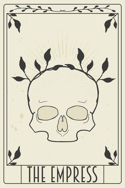 diseño de la tarjeta del tarot, ilustración en formato vectorial
 - Foto, imagen