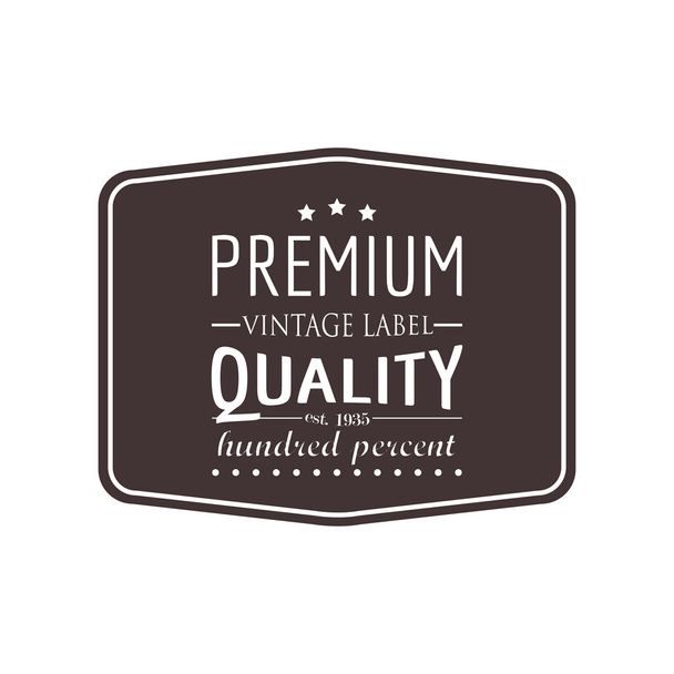 premium label - Vektor, Bild