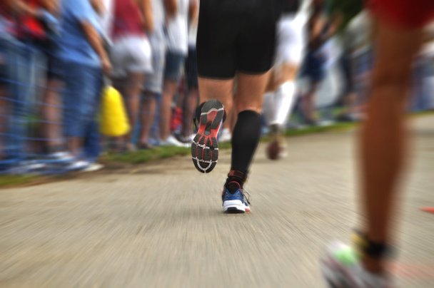 Marathon coureurs
 - Photo, image