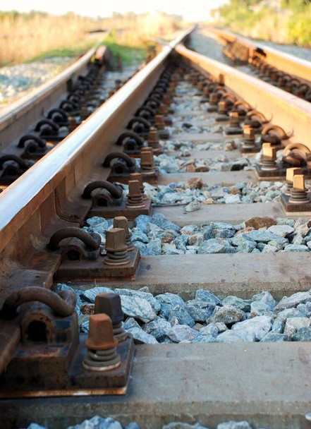 Taşrada demiryolu - Fotoğraf, Görsel
