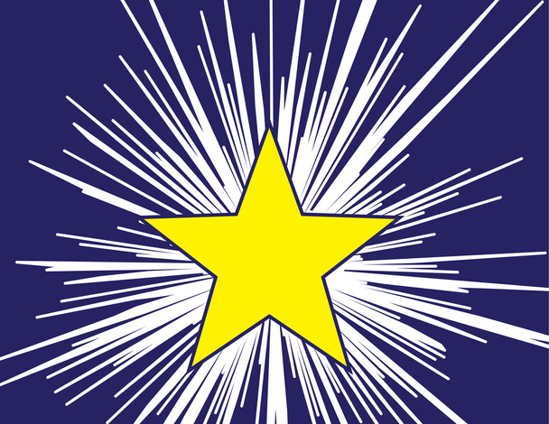 hvězda zářit - Vektor, obrázek