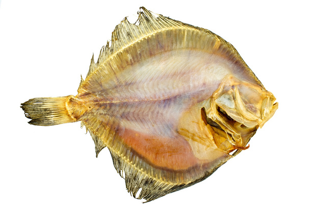 Salted turbot flatfish - Photo, Image