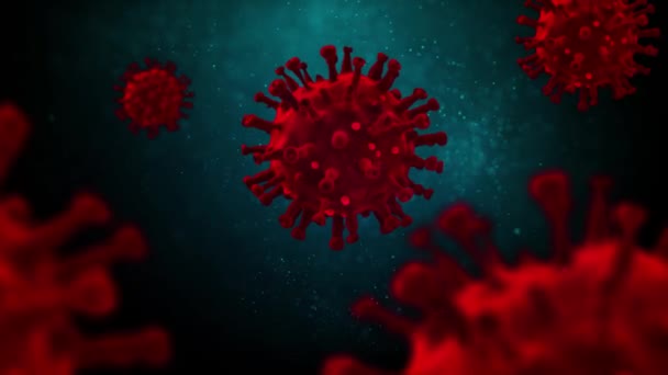 Brote de Coronavirus COVID-19 animación médica pandémica
 - Metraje, vídeo