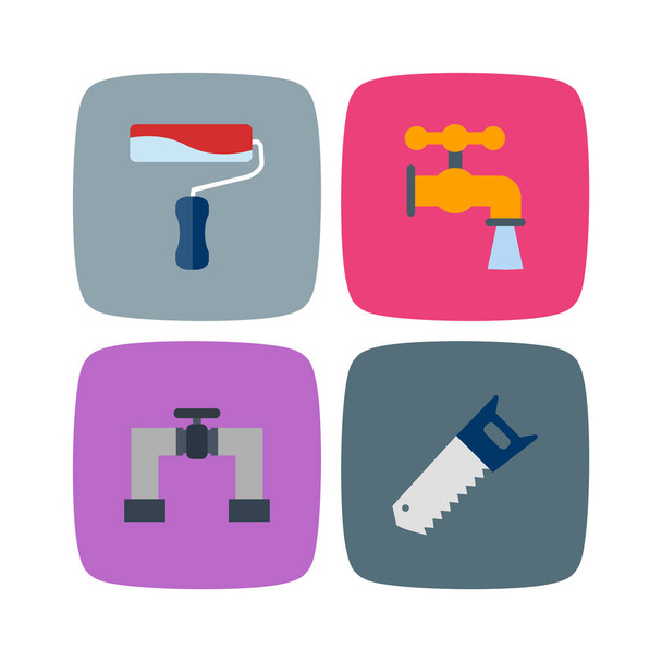 4 icônes de construction pour un usage personnel et commercial
... - Vecteur, image