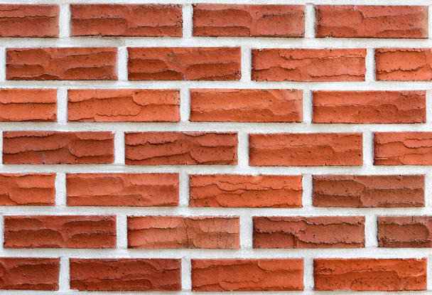 orange brick wall texture, seamless pattern - Foto, afbeelding