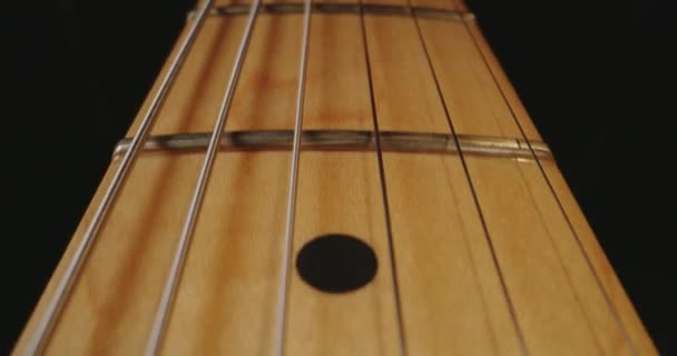 Szyja gitary elektrycznej - Materiał filmowy, wideo