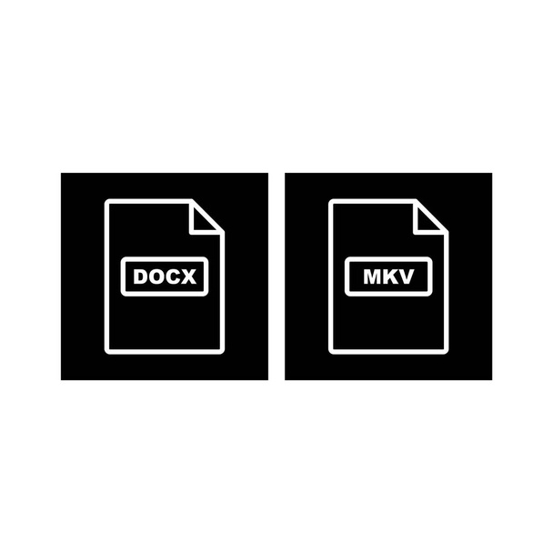 2 file formats Icons For Personal And Commercial Use... - Vector, Image