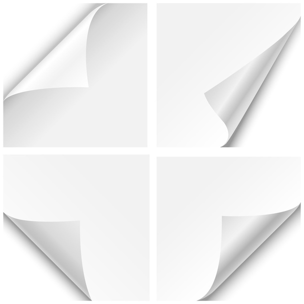 Paper Corner Folds - Vector, Image