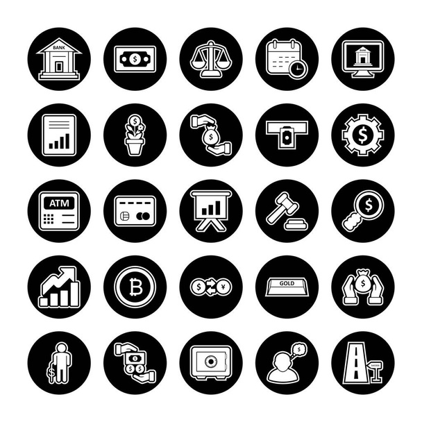 25 Conjunto de iconos de la banca para uso personal y comercial
... - Vector, Imagen
