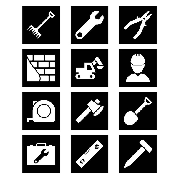 12 iconos de construcción para uso personal y comercial
... - Vector, imagen