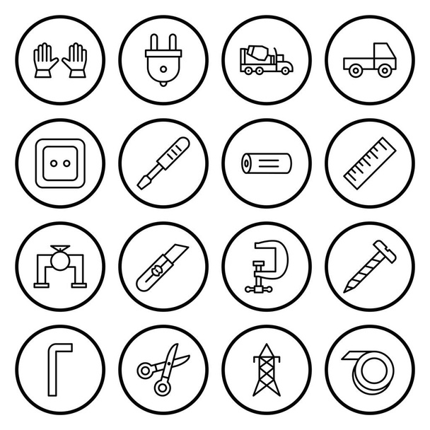 16 ícones de construção para uso pessoal e comercial
... - Vetor, Imagem