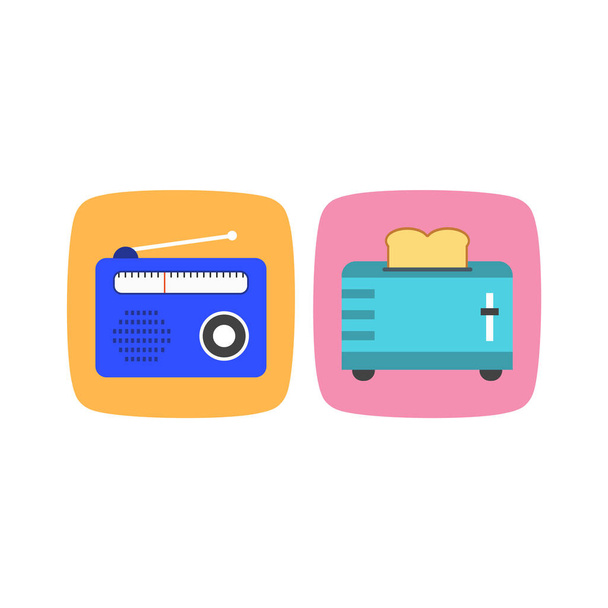 2 Electronic devices Icons For Personal And Commercial Use... - Vector, Image