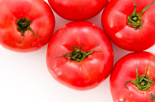 Tomatoes isolated on white background.  - Photo, Image
