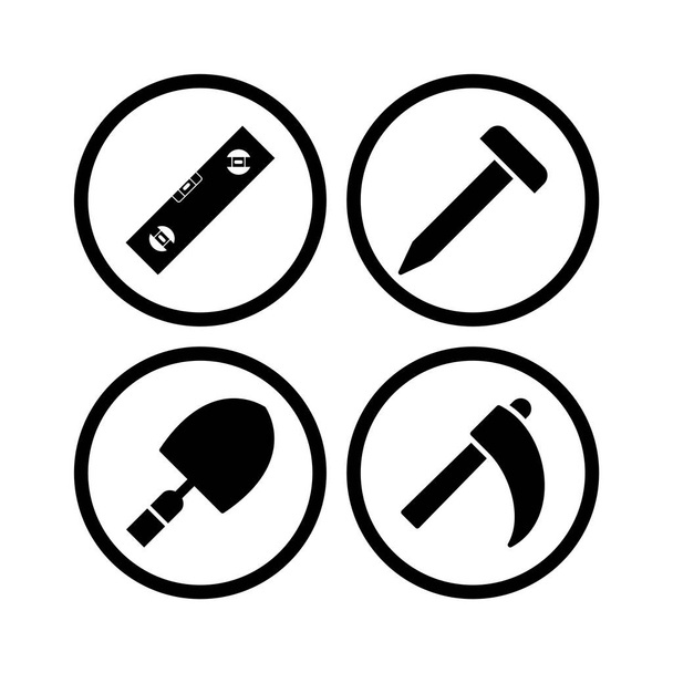 4 ícones de construção para uso pessoal e comercial
... - Vetor, Imagem