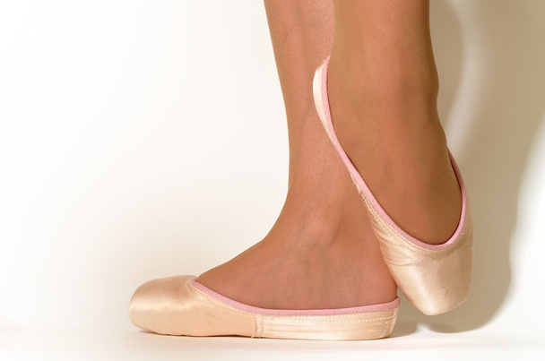 Legs in ballet shoes - Photo, Image