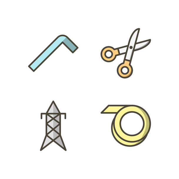 4 ícones de construção para uso pessoal e comercial
... - Vetor, Imagem