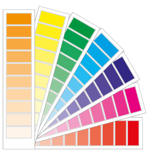 Color guide chart, part 3 - Vector, Image
