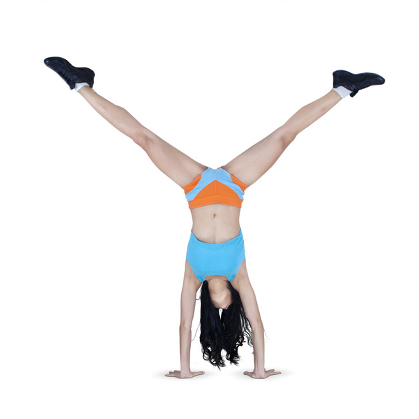 Handstand exercise - Foto, imagen
