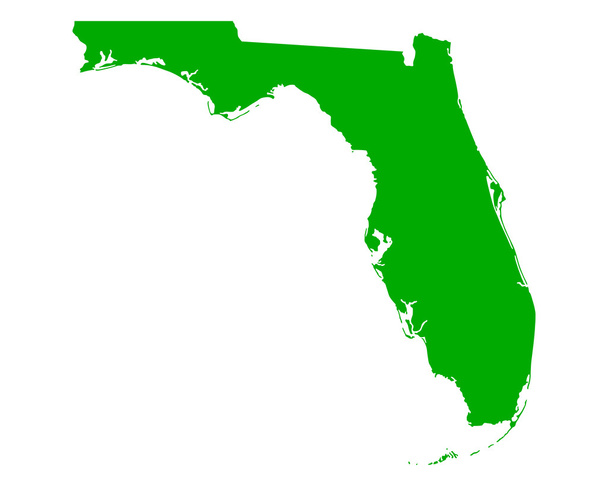 Map of Florida - Vector, Image