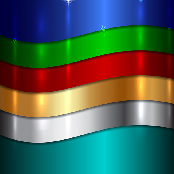 Vector Abstract Fundo multicolorido metálico
 - Vetor, Imagem